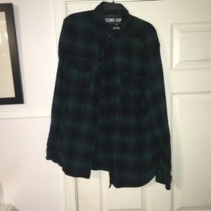 Vintage style flannel shirt